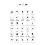 Laptop, Telefoane si Tablete - Wearables si gadgeturi - Wearables - Smartwatch-uri - Ceas Smartwatch Pro-alb, sport Bluetooth ABYZ - Infinity.ro