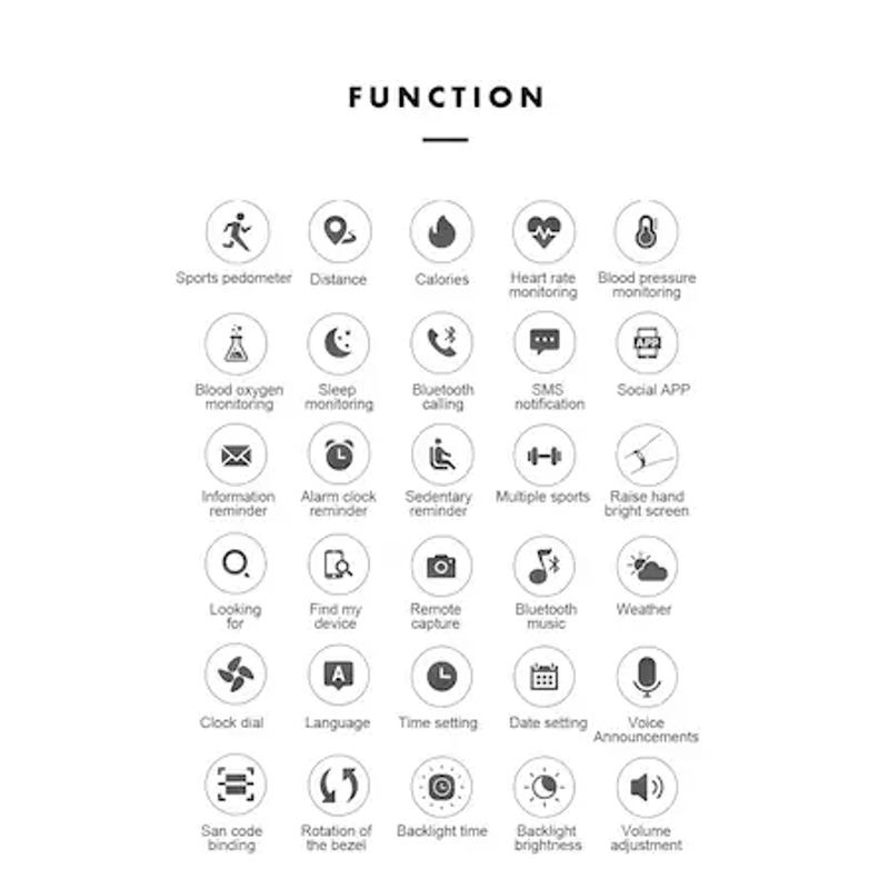 Laptop, Telefoane si Tablete - Wearables si gadgeturi - Wearables - Smartwatch-uri - Ceas Smartwatch Pro-alb, sport Bluetooth ABYZ - Infinity.ro
