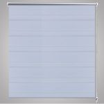 Casa si Gradina - Textile si covoare - Rulouri si jaluzele - Jaluzea tip zebra, 140 x 175 cm, alb - Infinity.ro