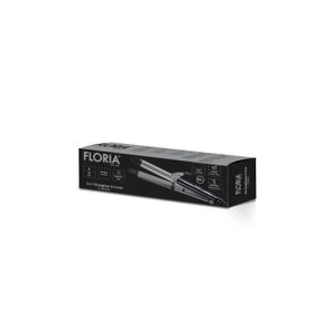 Placa 2 in 1 Floria ZLN9426 pentru indreptat si ondulat parul, temperatura maxima de 200 grade, 43W, Negru