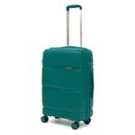 Sport si Outdoor - Articole de voiaj - Trolere - Troler Waves, Albastru Petrol, 66X43X26 cm - Infinity.ro