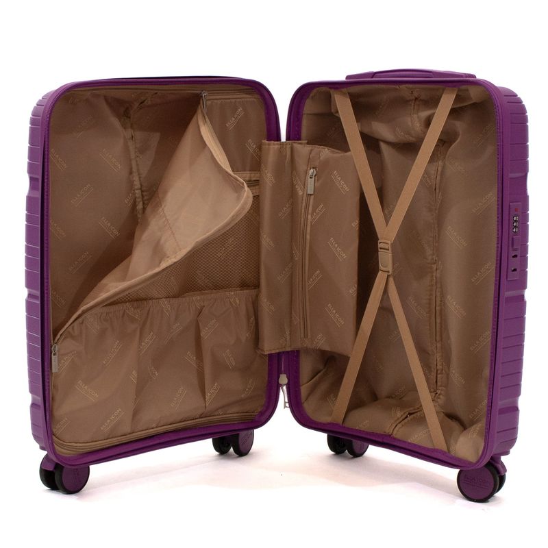 Sport si Outdoor - Articole de voiaj - Trolere - Troler Waves, Violet, 55X39X19 cm - Infinity.ro