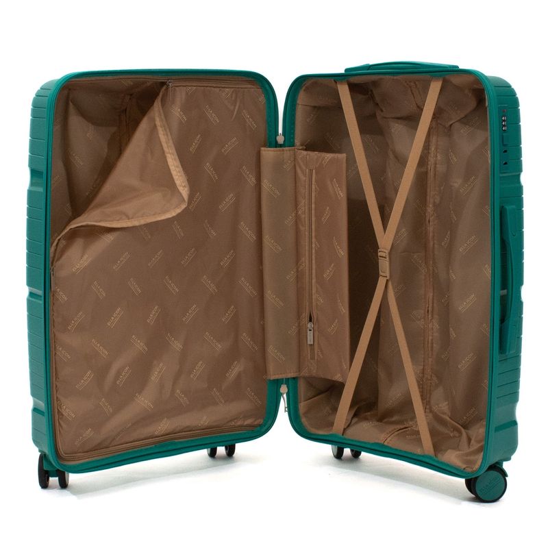 Sport si Outdoor - Articole de voiaj - Trolere - Troler Waves, Albastru Petrol, 66X43X26 cm - Infinity.ro