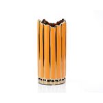 Casa si Gradina - Decoratiuni - Obiecte decorative - Vaze si boluri decorative - Vaza decorativa "Spark orange" - Infinity.ro