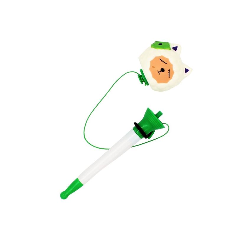 Carti si Birotica - Birotica - Instrumente de scris - Pixuri si stilouri - Pix funny colectia Animalute oita verde - Infinity.ro