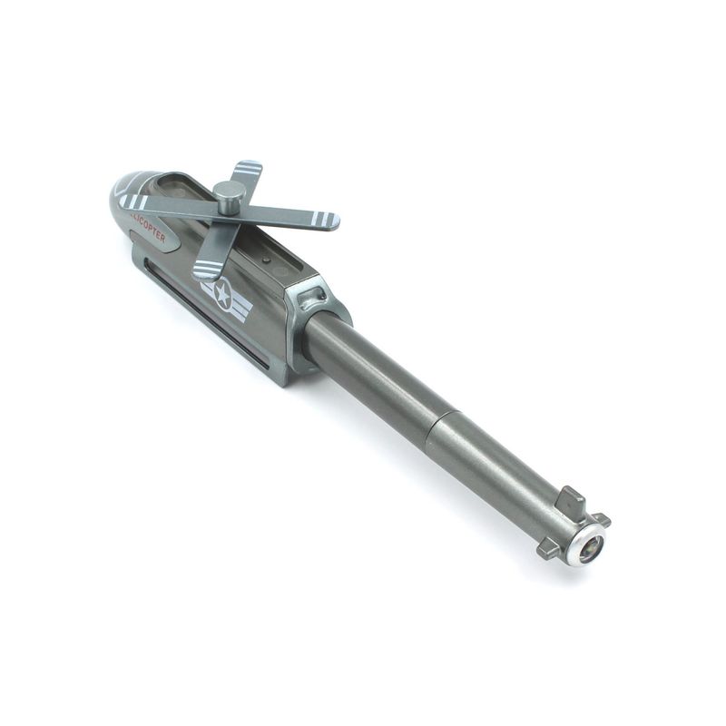 Carti si Birotica - Birotica - Instrumente de scris - Pixuri si stilouri - Pix funny elicopter gri cu led - Infinity.ro