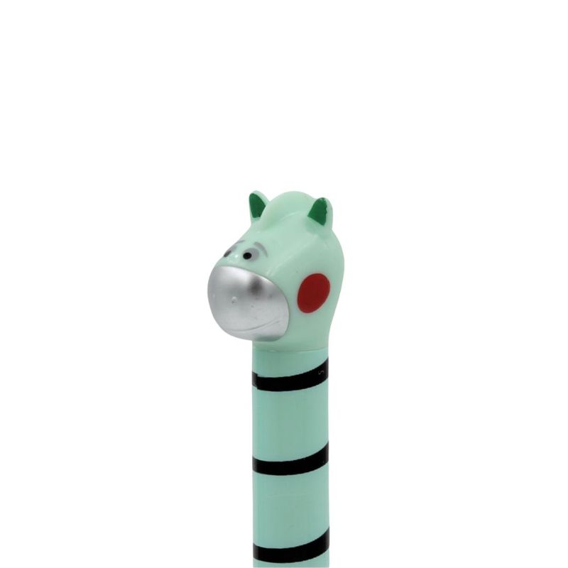 Carti si Birotica - Birotica - Instrumente de scris - Pixuri si stilouri - Pix funny zebra verde colectia animalute - Infinity.ro