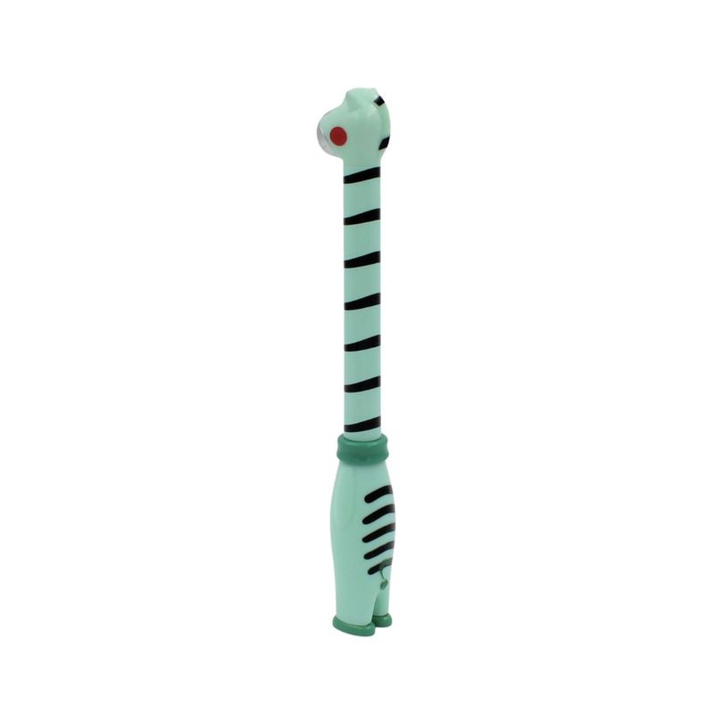 Carti si Birotica - Birotica - Instrumente de scris - Pixuri si stilouri - Pix funny zebra verde colectia animalute - Infinity.ro