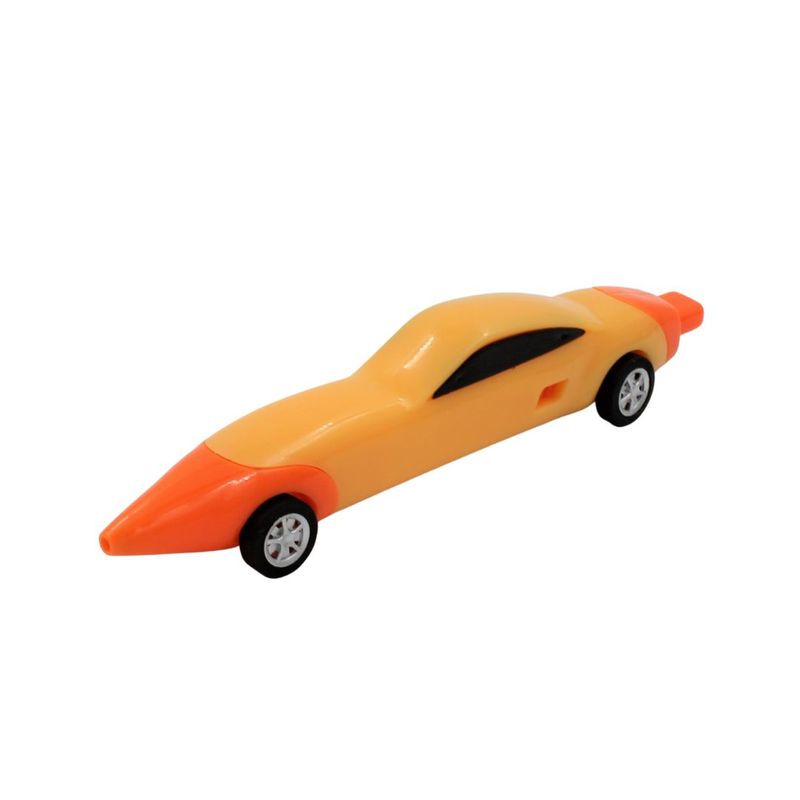 Carti si Birotica - Birotica - Instrumente de scris - Pixuri si stilouri - Pix funny masinuta portocalie de curse - Infinity.ro