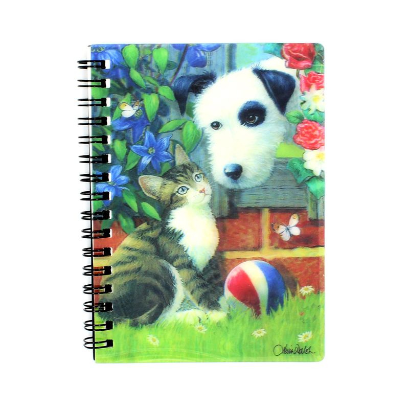 Carti si Birotica - Papetarie - Agende si calendare - Agende si carnete - Carnetel zoo cu spirala 3D That's My Ball - Infinity.ro