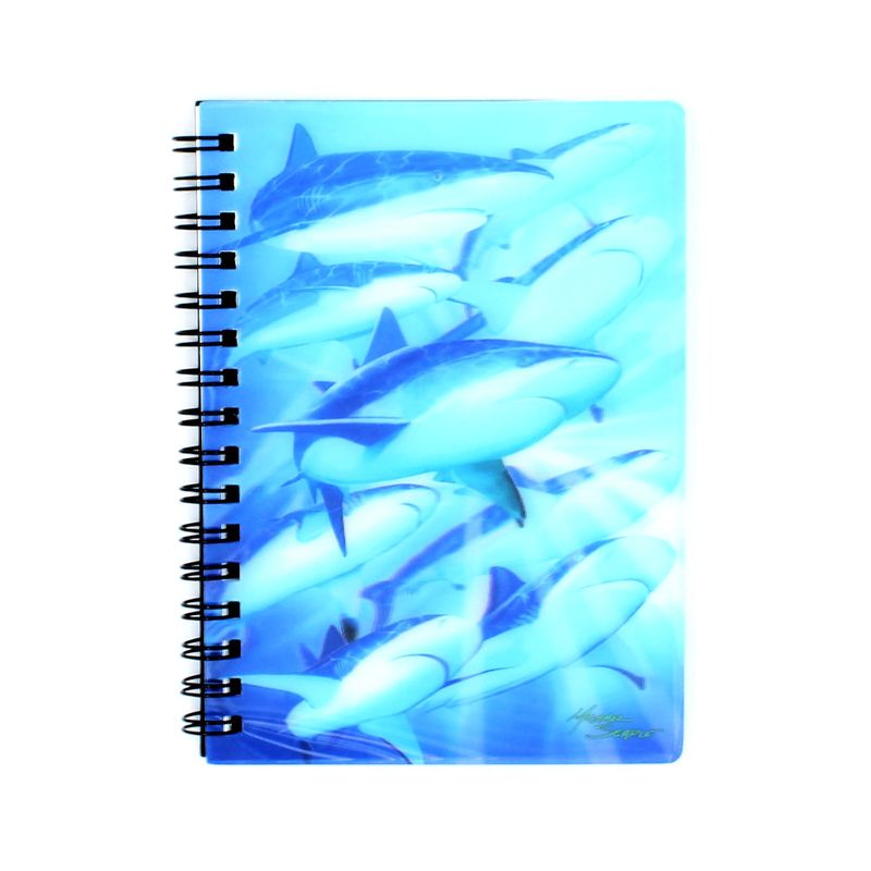 Carti si Birotica - Papetarie - Agende si calendare - Agende si carnete - Carnetel zoo cu spirala 3D Shark Light - Infinity.ro