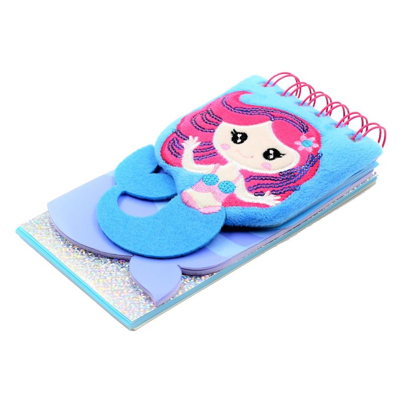 Carti si Birotica - Papetarie - Agende si calendare - Agende si carnete - Carnetel multicolor 3D Sirena 120 pagini - Infinity.ro