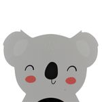 Casa si Gradina - Decoratiuni - Oglinzi - Oglinda in forma de animalut koala 35x25.5cm - Infinity.ro