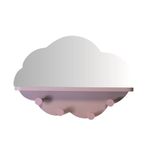 Casa si Gradina - Mobilier - Mobilier copii - Mobilier camera copiilor - Cuier cu oglinda MDF roz 39x28cm - Infinity.ro