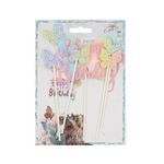 Casa si Gradina - Decoratiuni - Decoratiuni petrecere - Accesorii pentru petrecere - Cake Topper tort mesaj roz Happy Birthday - Infinity.ro