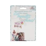 Casa si Gradina - Decoratiuni - Decoratiuni petrecere - Accesorii pentru petrecere - Cake Topper tort mesaj La Multi Ani! - Infinity.ro