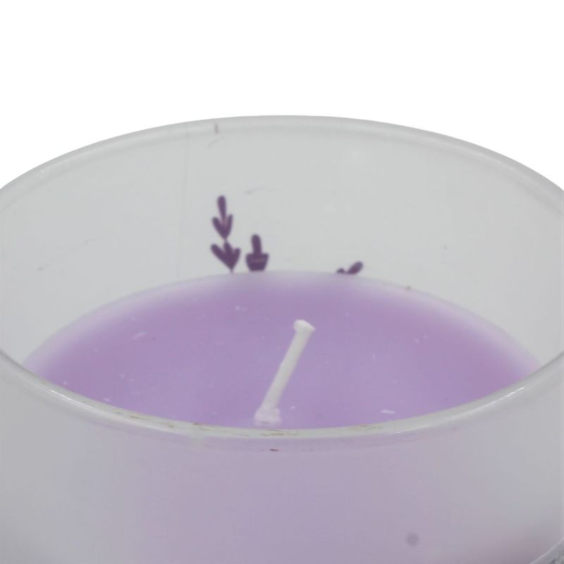 Casa si Gradina - Decoratiuni - Decoratiuni petrecere - Accesorii pentru petrecere - Lumanare parfumata in pahar aroma lavanda - Infinity.ro