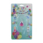 Casa si Gradina - Decoratiuni - Decoratiuni petrecere - Accesorii pentru petrecere - Set 5 lumanari printi si printese - Infinity.ro