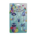 Casa si Gradina - Decoratiuni - Decoratiuni petrecere - Accesorii pentru petrecere - Set 5 lumanari avioane si ozn-uri - Infinity.ro