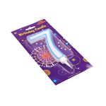 Casa si Gradina - Decoratiuni - Decoratiuni petrecere - Accesorii pentru petrecere - Lumanare aniversara gigant albastru cifra 7 - Infinity.ro