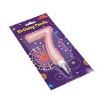 Casa si Gradina - Decoratiuni - Decoratiuni petrecere - Accesorii pentru petrecere - Lumanare aniversara gigant roz cifra 7 - Infinity.ro