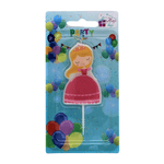 Casa si Gradina - Decoratiuni - Decoratiuni petrecere - Accesorii pentru petrecere - Lumanare party Printesa Mare Roz - Infinity.ro