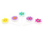 Casa si Gradina - Decoratiuni - Decoratiuni petrecere - Accesorii pentru petrecere - Set 5 lumanari Floricele Multicolor - Infinity.ro