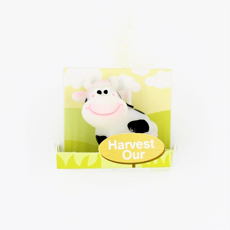 Casa si Gradina - Decoratiuni - Decoratiuni petrecere - Accesorii pentru petrecere - Lumanare decorativa figurina - Vacuta 4x3x5 cm - Infinity.ro