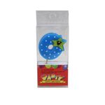 Casa si Gradina - Decoratiuni - Decoratiuni petrecere - Accesorii pentru petrecere - Lumanare aniversara albastra cifra 0 - Infinity.ro