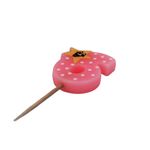 Casa si Gradina - Decoratiuni - Decoratiuni petrecere - Accesorii pentru petrecere - Lumanare aniversara roz cifra 6 - Infinity.ro