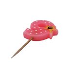 Casa si Gradina - Decoratiuni - Decoratiuni petrecere - Accesorii pentru petrecere - Lumanare aniversara roz cifra 9 - Infinity.ro