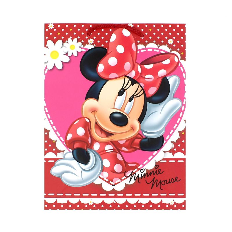Market - Cadouri - Pungi cadou si accesorii - Punga cadou hartie HM XL Minnie - Infinity.ro