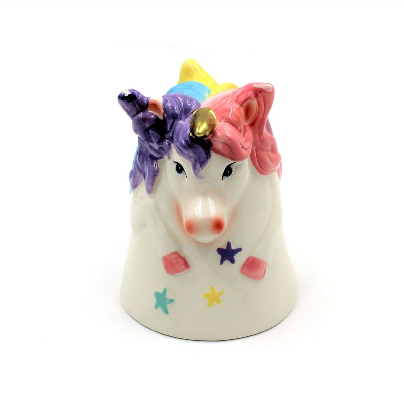 Casa si Gradina - Bucatarie si vesela - Cani si pahare - Cani si cesti - Cana figurina upside-down "Unicorn cu stelute" - Infinity.ro