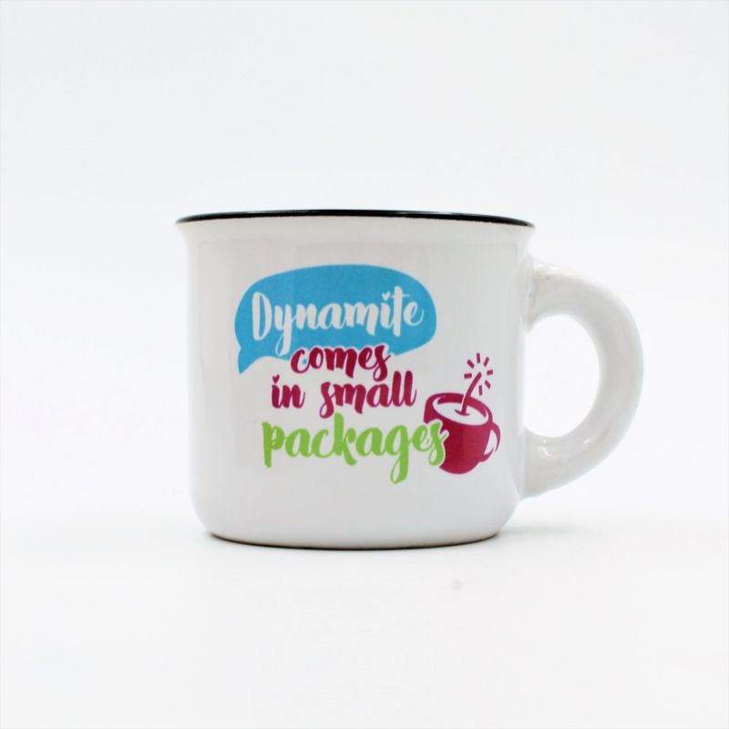 Casa si Gradina - Bucatarie si vesela - Cani si pahare - Cani si cesti - Cescuta espresso Dymanite comes in small packages - Infinity.ro