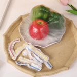 Casa si Gradina - Mobilier - Organizare si depozitare - Pungi depozitare - Set de 100 Pungi tip Capac de Unica Folosinta Transparente cu Capete Colorate ABYZ - Infinity.ro