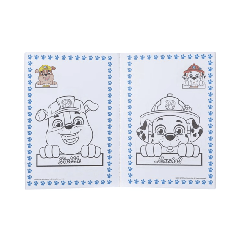 Carti si Birotica - Carti - Carti pentru copii - Carti de colorat - Carte de Colorat A4 cu Autocolante Paw Patrol - 30file ABYZ - Infinity.ro