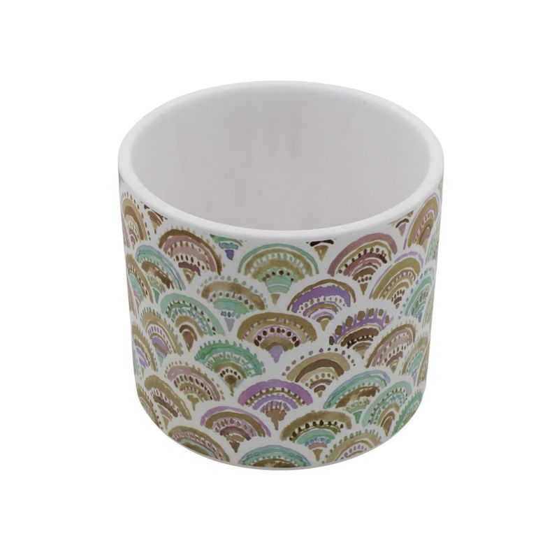 Casa si Gradina - Gradinarit si plante - Plante si ghivece - Ghivece si suporturi - Masca ghiveci ceramica model abstract 11cm - Infinity.ro