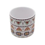 Casa si Gradina - Gradinarit si plante - Plante si ghivece - Ghivece si suporturi - Masca ghiveci ceramica model traditional 11cm - Infinity.ro