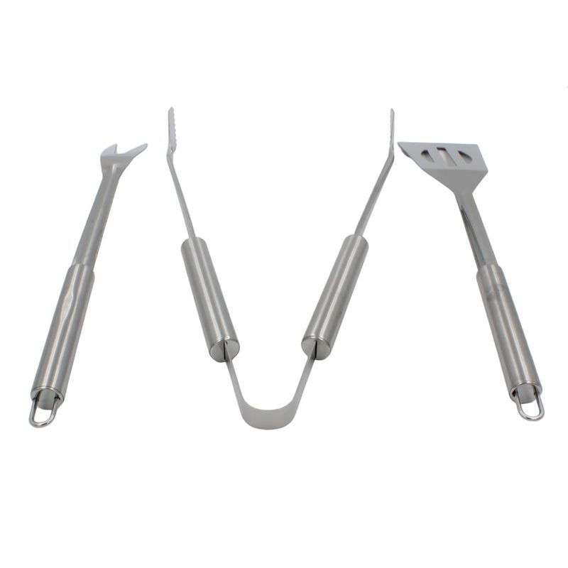 Casa si Gradina - Gradina si terasa - Gratare si accesorii - Accesorii gratare - Set 3 ustensile gratar metal 35cm - Infinity.ro