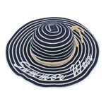 Fashion, accesorii si bijuterii - Femei - Accesorii femei - Caciuli si palarii femei - Palarie plaja dama albastru Summer Wave - Infinity.ro