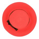 Fashion, accesorii si bijuterii - Femei - Accesorii femei - Caciuli si palarii femei - Palarie plaja dama corai funda maro - Infinity.ro