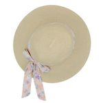 Fashion, accesorii si bijuterii - Femei - Accesorii femei - Caciuli si palarii femei - Palarie plaja dama nature funda floricele - Infinity.ro