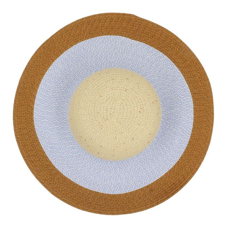 Fashion, accesorii si bijuterii - Femei - Accesorii femei - Caciuli si palarii femei - Palarie plaja dama nature cu maro - Infinity.ro