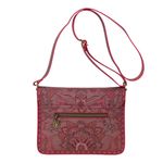Fashion, accesorii si bijuterii - Femei - Accesorii femei - Genti si rucsacuri femei - Geanta tip postas Kyoto Festival Dark Pink 25x7x20cm - Infinity.ro