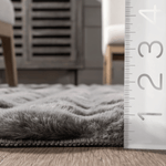 Casa si Gradina - Textile si covoare - Covoare - Covoare casa - Covor Blanita Soft, 60x180cm, culoare Gri Inchis ABYZ - Infinity.ro