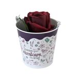 Casa si Gradina - Gradinarit si plante - Plante si ghivece - Ghivece si suporturi - Suport ghiveci 13.5 cm "Doamnei educatoare cu drag" - Infinity.ro
