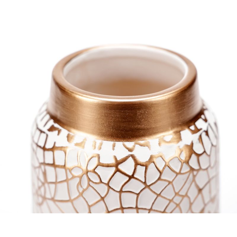 Casa si Gradina - Decoratiuni - Obiecte decorative - Vaze si boluri decorative - Vaza decorativa "Curves" alba - Infinity.ro