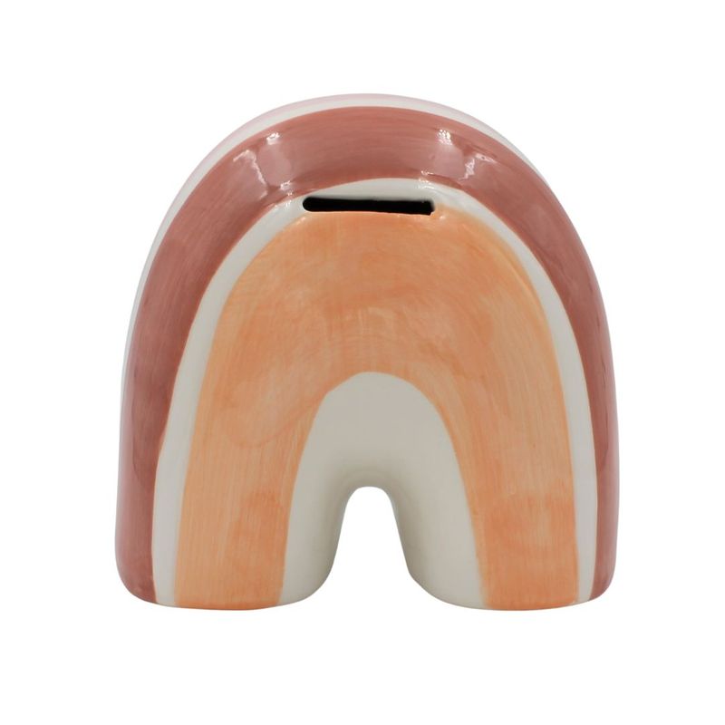 Casa si Gradina - Decoratiuni - Obiecte decorative - Decoratiuni camera copilului - Pusculita din ceramica model curcubeu mic - Infinity.ro