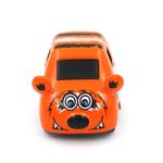 Jucarii, Copii si Bebe - Jucarii si jocuri - Vehicule si jucarii cu telecomanda - Masinute - Masinuta cu sistem pull-back tigru portocaliu - Infinity.ro