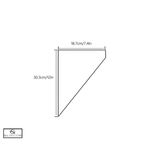 Casa si Gradina - Mobilier - Feronerie si accesorii mobila - Set 50 Pungi pentru Ornare Crema Transparente Glixicom 30 cm Capacitate Aproximativa 500 ml - Infinity.ro